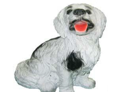 Dog Animal Decorative Figure Statue Sculpture 37 cm Figures Statues Sculptures New (A17)